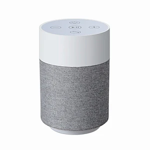 promotion gift portable cylinder bluetooth wireless fabric bt speaker