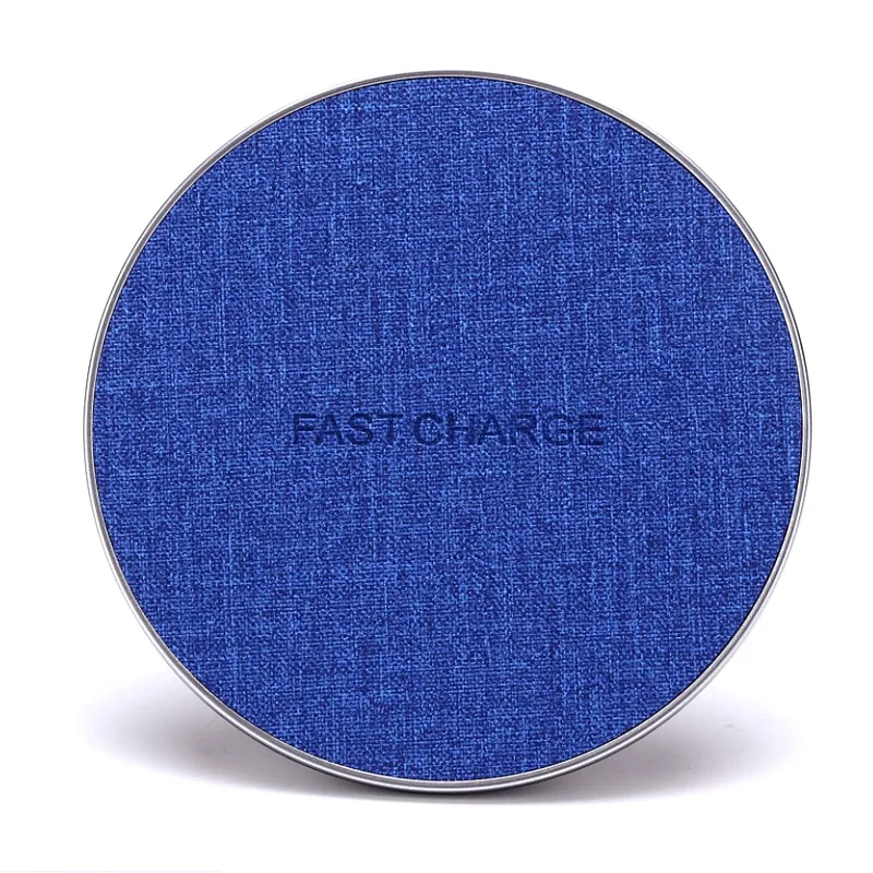 Round Shape Fast Charge universal QI Mobile Phone Wireless Charger