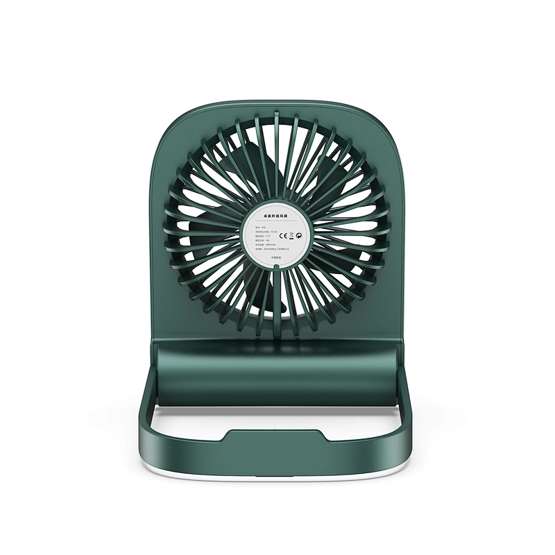 Custom Logo Easy Carry Folding Macaroon Mini Desktop Fan