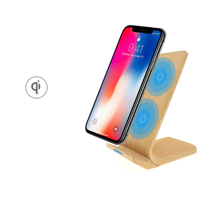 Stand Universal Fast Charger Phone Holder USB Charger QI Desktop Wireless Charger