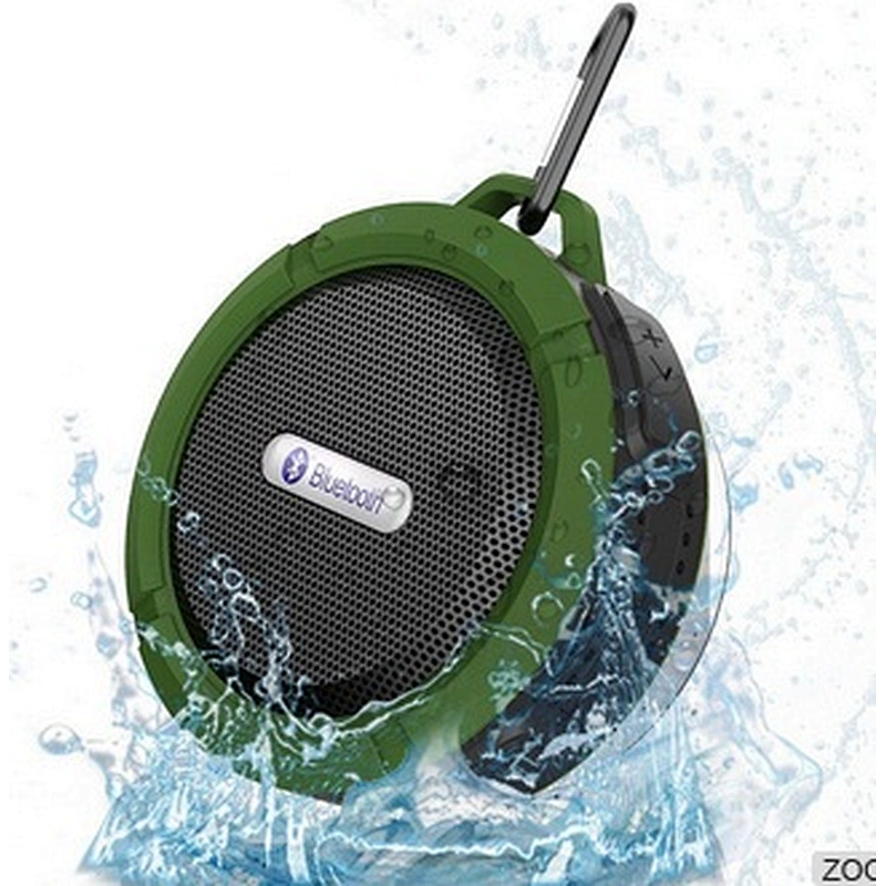 suck cup wireless mini backpack portable carabiner bicycle speaker