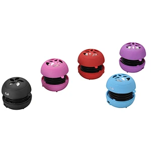 OEM wholesale round Spherical cute super USB portable music player small vibration mini hamburger wireless speaker