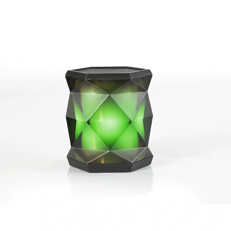 3W mini acrylic stereo color change light led bluetooth speaker