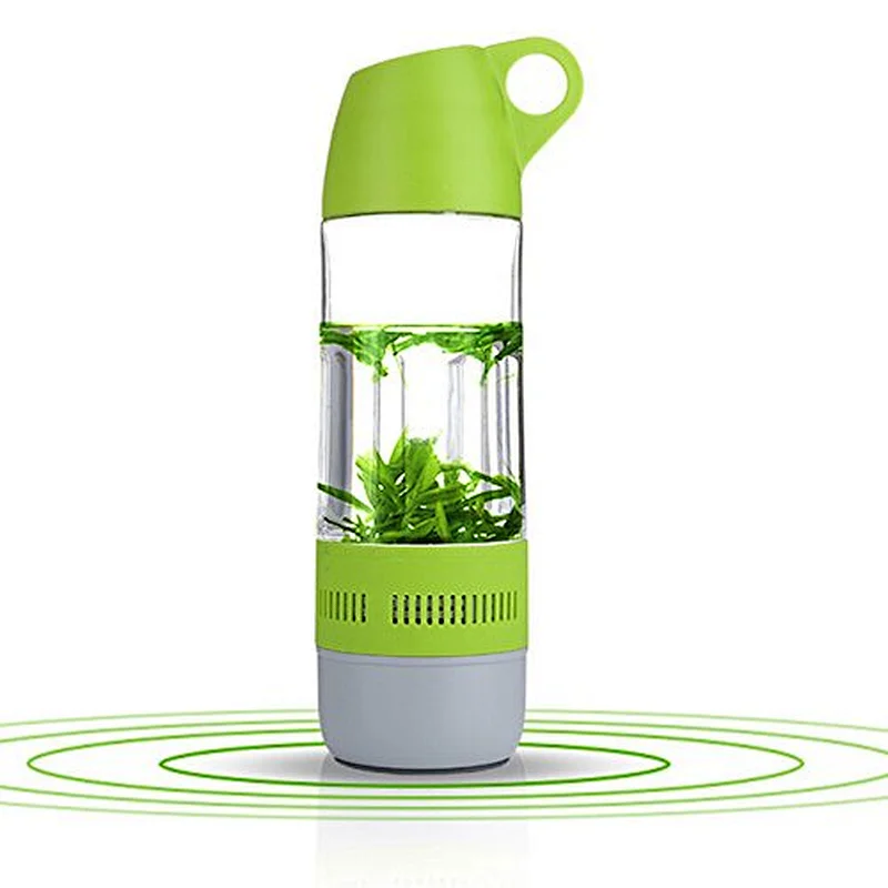 bluetooths wireless portable outdoor camping traveling water bottle speakers