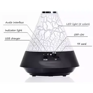 Halloween LED Bedroom Multi Function Portable Flashlight Bluetooth Lamp Speaker