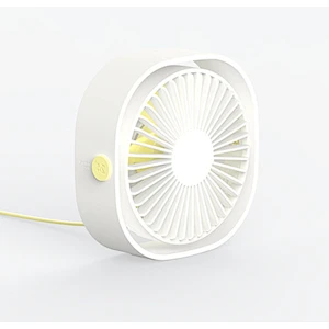 Promotion gifts wholesale Summer Outdoor office 2000mAh desktop rechargeable fan portable mini usb Square table stand Fan