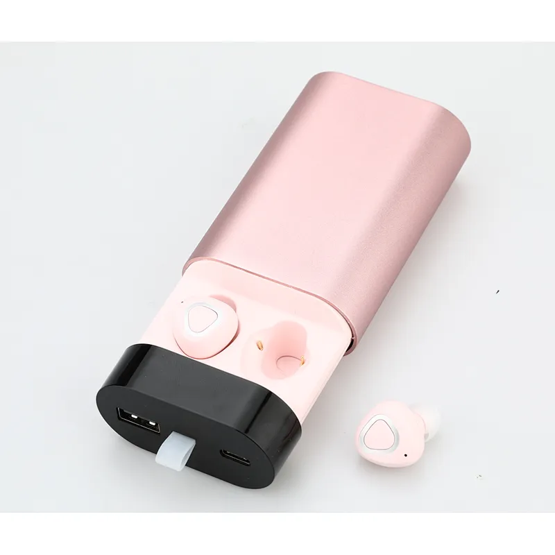 IPX5 waterproof truely wireless earphones bluetooth 5.0 In Ear Earbuds