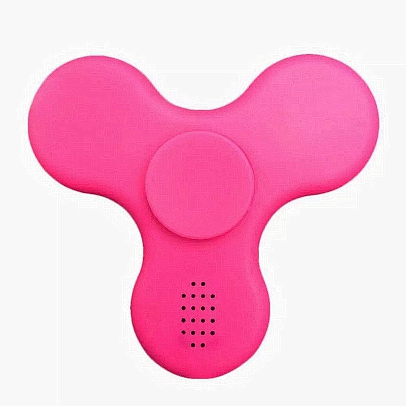 Popular Flashing Led Fidget Spinner Wireless Speaker