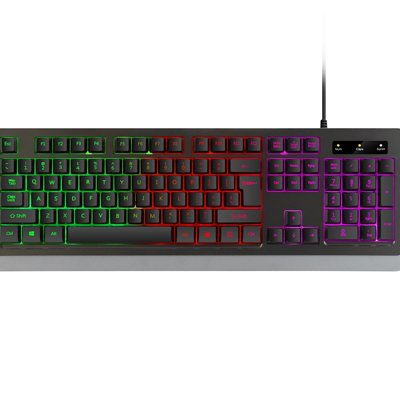 Luminous Version Wired USB PC gaming Mechanical RGB keyboard
