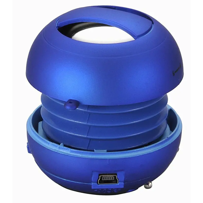 Custom Logo 3.5mm Portable Mini Wired Hamburger Speaker