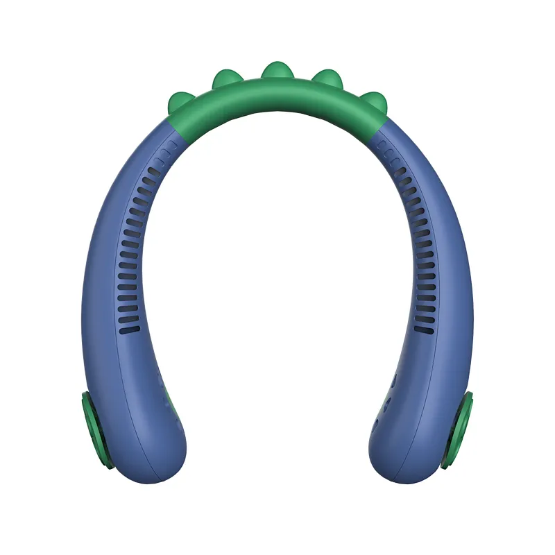 Hands Free Mini Children USB Neckband Fan Portable Rechargeable Battery Lazy Hanging Mini Neck Fan