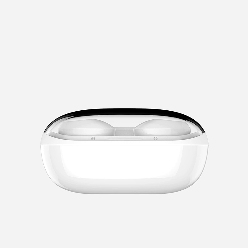 Colorful TWS 5.0 Bluetooth Transparent Cover Mini Wireless Earbuds with Charging Case
