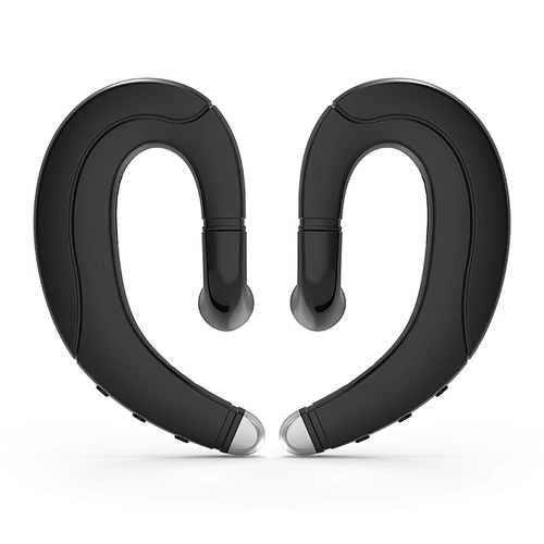 Free Shipping Dual Ear Hanging Bluetooth Earhook Earphone Business Handsfree Calling Driver True Wireless Earbuds TWS