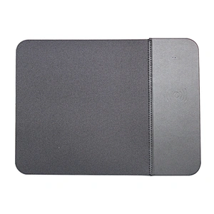 universal compatible Leather fast qi wireless charging charger mouse pad