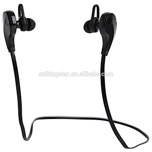 portable EVA Case logo stereo headset sport earphone wireless