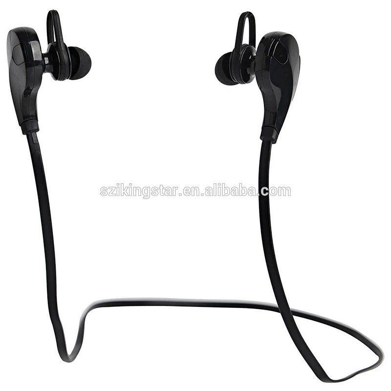 portable EVA Case logo stereo headset sport earphone wireless