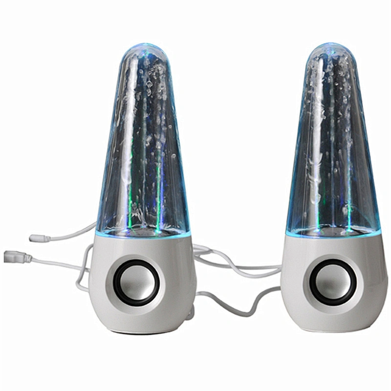 Color Changing Fountain Speaker Tower Spray Dancing Water Speaker