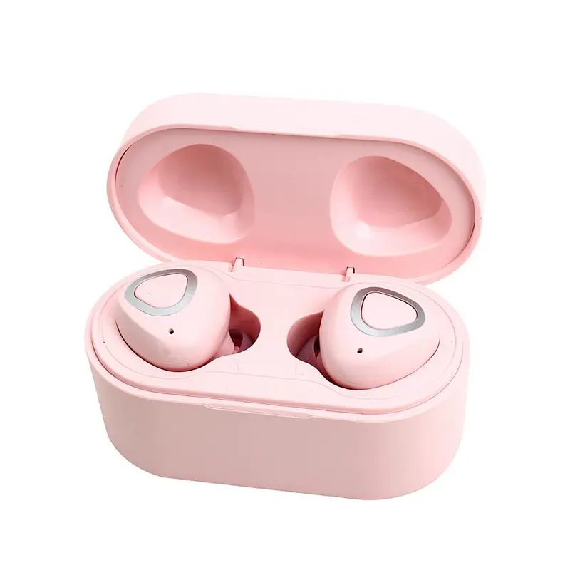 waterproof noise cancelling wireless earbuds with charging case tws headphone with microphone
