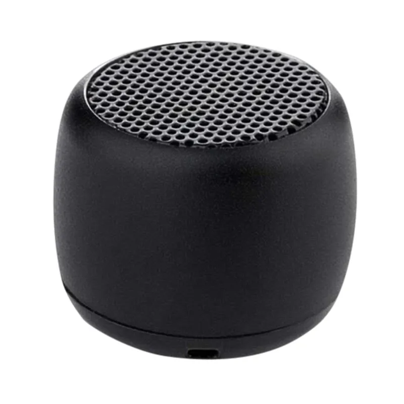 Coin Size Aluminium Mini Wireless Selfie Active Speaker Bluetooth