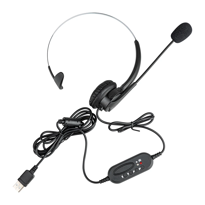OEM USB Offical Headset noise cancelling wired 3.5 mm microphone Headphone