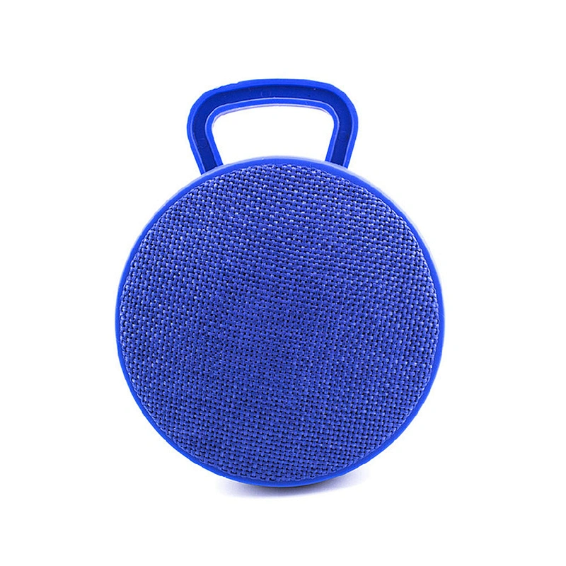 OEM Handsfree Bluetooth Music Player Portable Mini Subwoofer Round Wireless Fabric Active Speaker