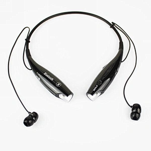 For Smart Phone Neckband Wireless Sport Music Headphone Earphone
