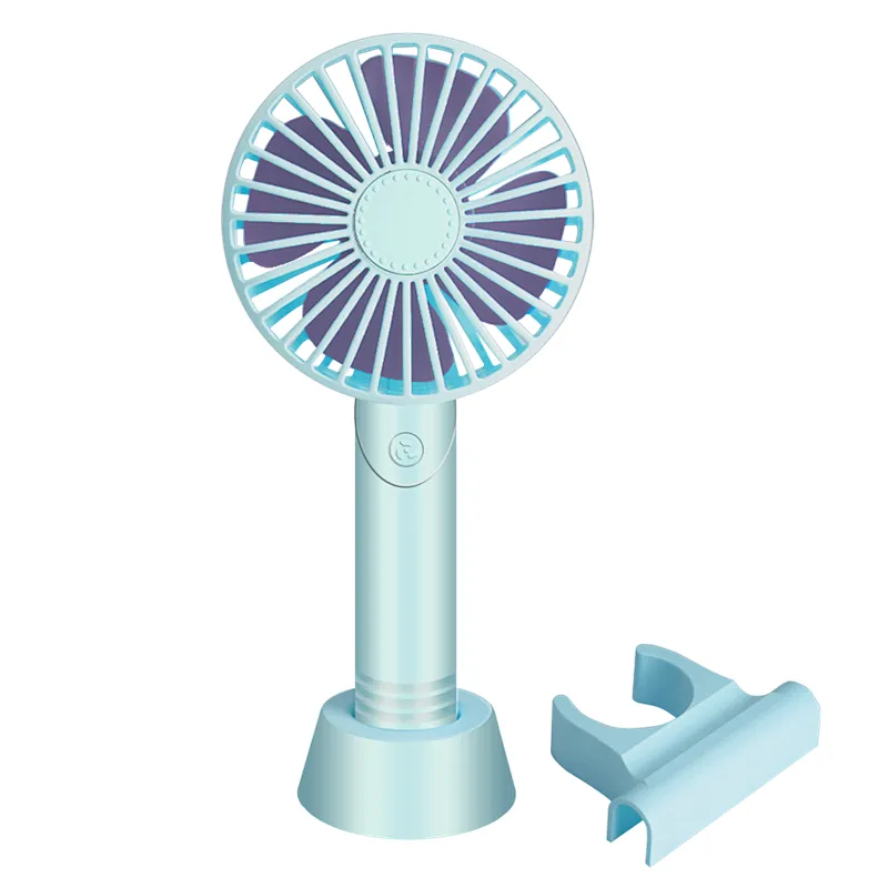 Wireless Charging Electric Hand Fan USB Charging Fan Mini Cooler Hand Held Fan