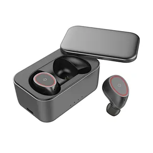 2019 new Edition stereo mini portable headphone noise cancel electronics Twins Double Wireless Bluetooth TWS Headset