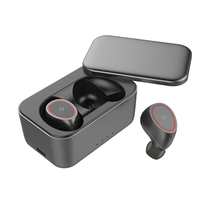 2019 new Edition stereo mini portable headphone noise cancel electronics Twins Double Wireless Bluetooth TWS Headset