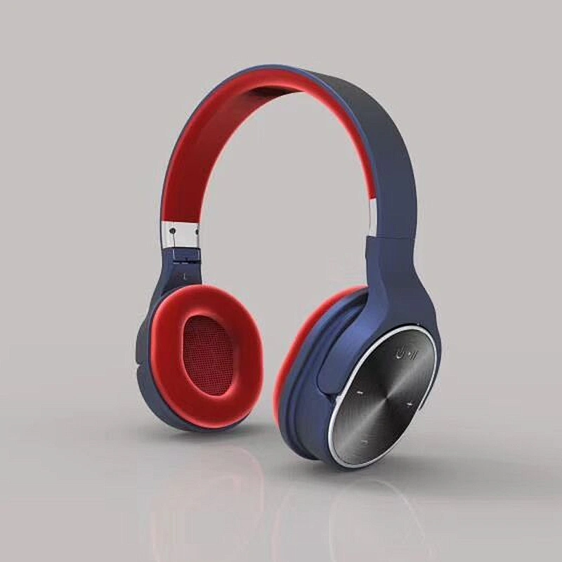 Portable Stereo Sound Deep Bass Noise Canceling Blue tooth Wireless Headphone