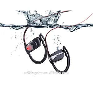 wireless sports Mic IPX5 waterproof sweatproof stereo neckband sound earphones
