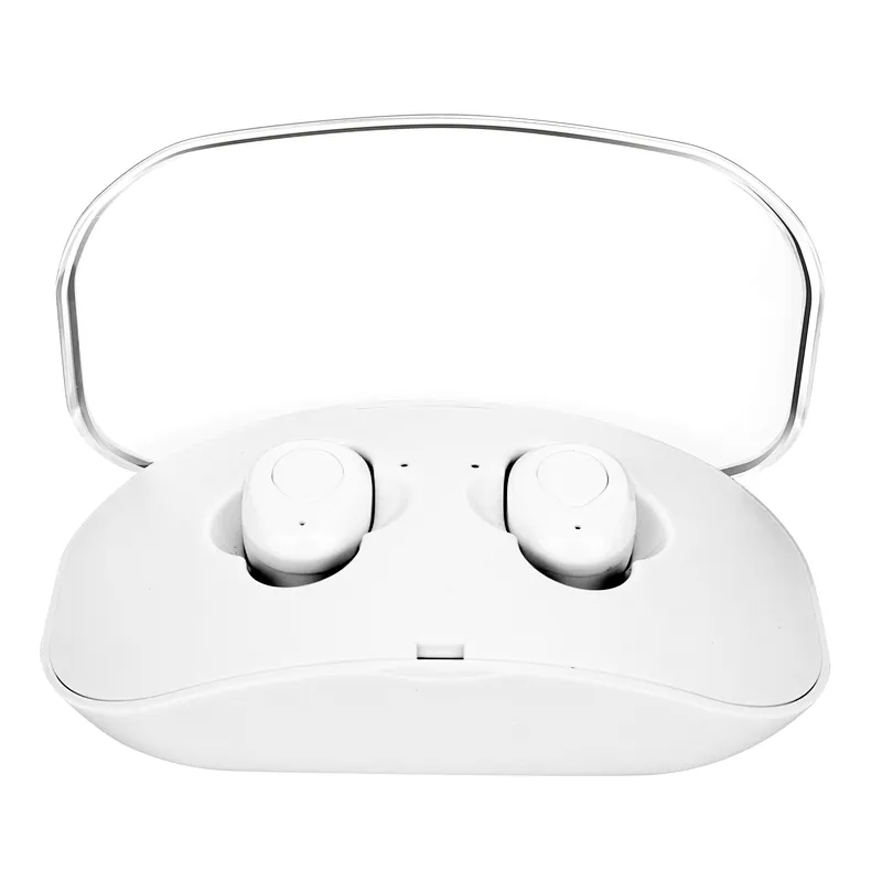 True Wireless TWS Earphone Transparent Cover Mouse Shape Bluetooth Headphone 5.0
