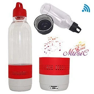 Factory price 400ml Water Bottle bt wireless bluetooth speaker for sport bottle outdoor