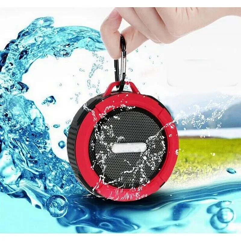 wholesale mini suck up IPX4 waterproof wireless shower speaker
