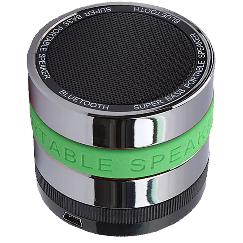 wholesale wireless round mini portable super bass speaker