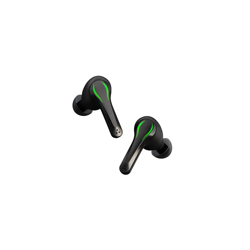 Portable Low Latency tws True Wireless Bluetooth Earphone Led Light Game Headphone Earbuds For PS 4
