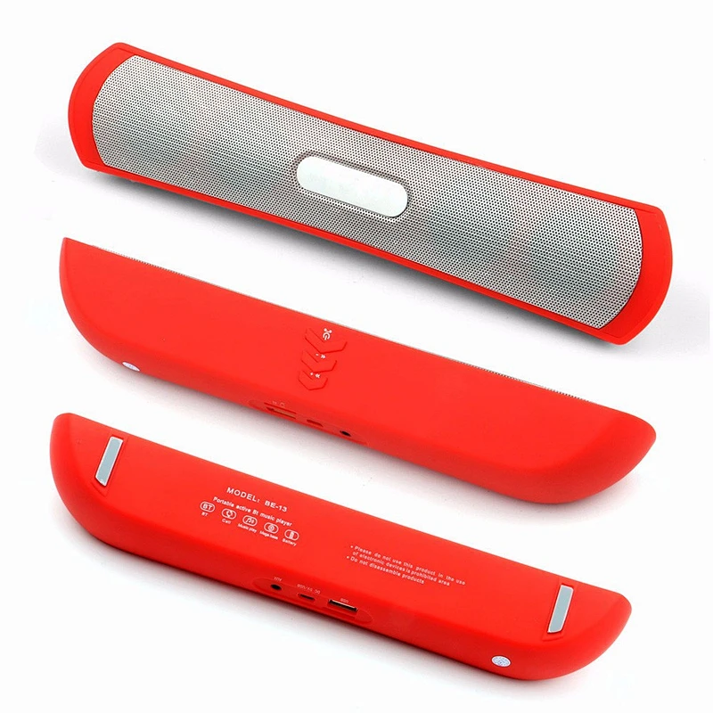 Colorful LED Light Outdoor Subwoofer Wireless Rectangle Speaker