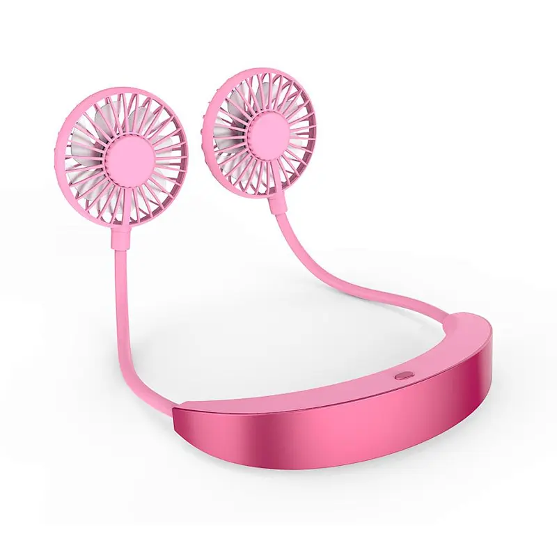 Sports Rechargeable Handsfree Air Cooler USB Travel Electric Neck Mini Fan