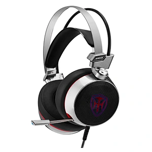 Professional Metal Gaming PC Headphones Surround Sound Wireless Earphone Gaming Headset