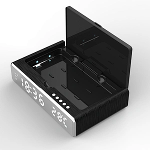 KINGSTAR CLOCK mobile phone sterilizer box UV Light Sanitizer disinfection box UVC lamp sterilization device