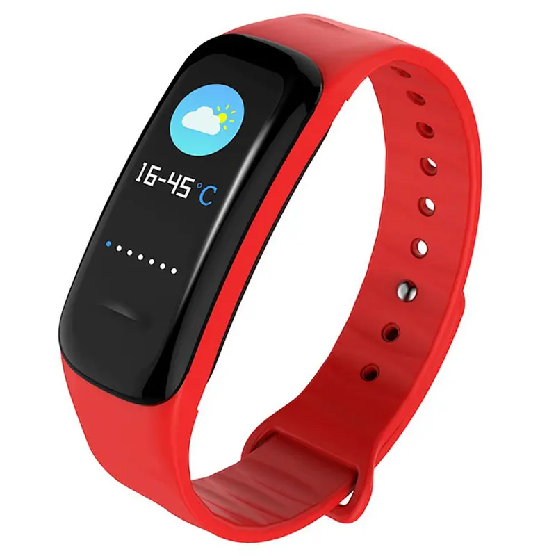 Waterproof Sport Heart Rate Blood Pressure Monitor Fitness Smart Band