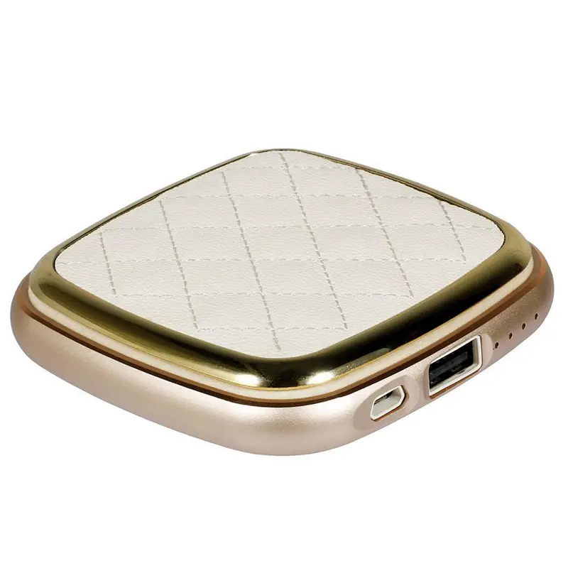 woman makeup portable gift power bank mirror battery charger