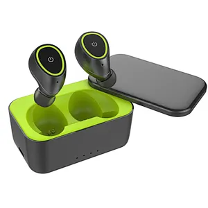 2019 new Edition stereo mini portable headphone noise cancel electronics Twins Double Wireless Bluetooth TWS Headset