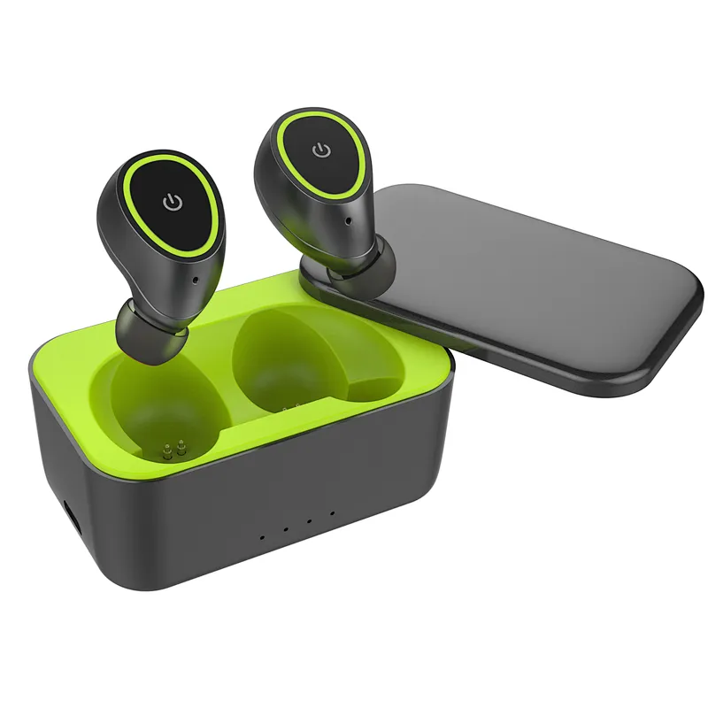 2019 new Edition stereo mini portable headphone noise cancel electronics Twins Double Wireless Bluetooth TWS Headset