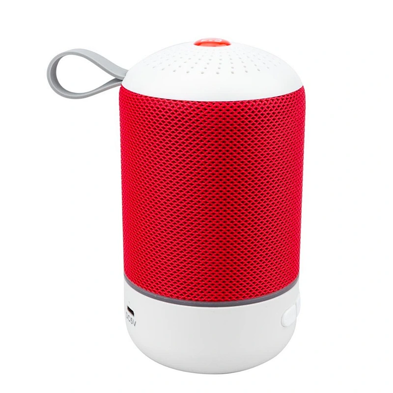 Fabric art handle FM radio wireless portable bass speaker