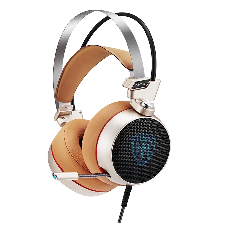Professional Metal Gaming PC Headphones Surround Sound Wireless Earphone Gaming Headset