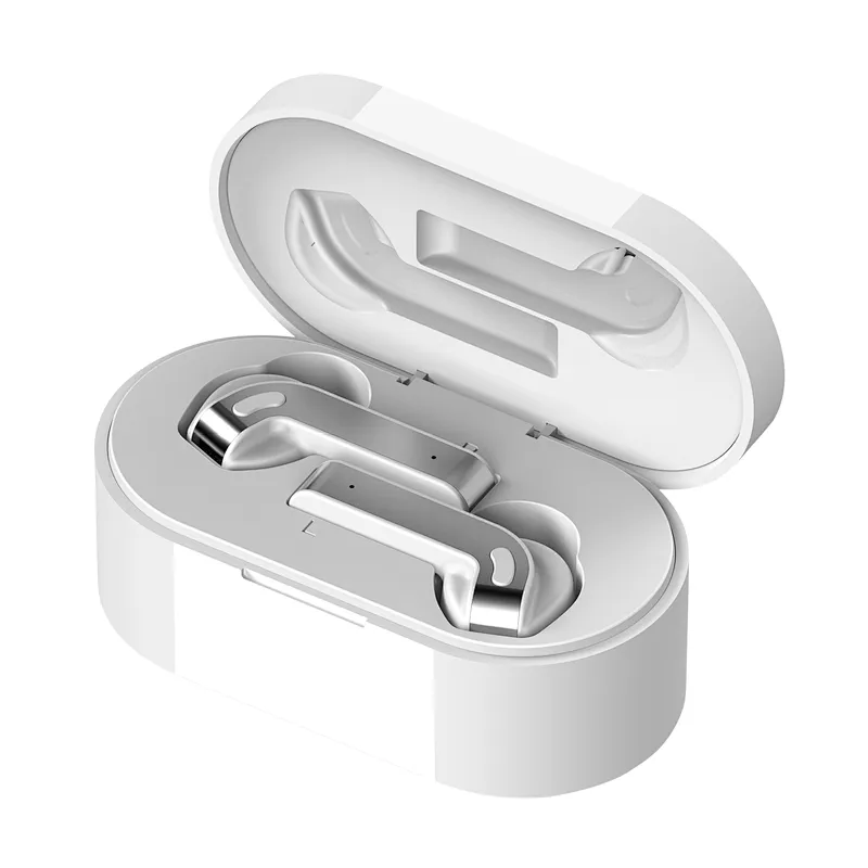 microphone headphones stereo waterproof dual tws earbuds 5.0