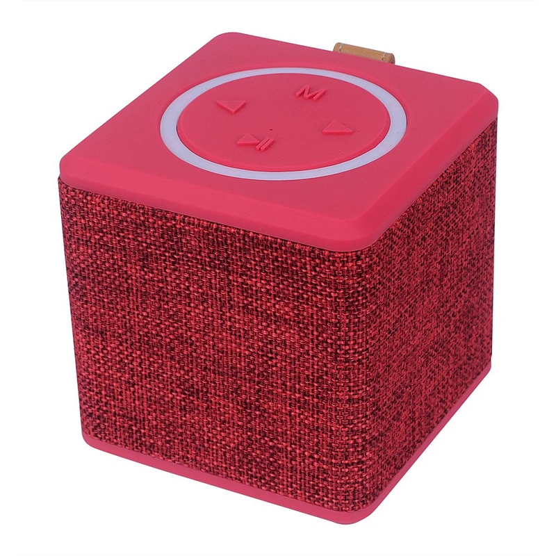 outdoor sport wireless mini square cloth cover speaker