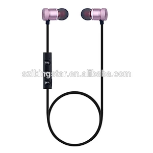 Promotion Gift Stereo Running Sport Mini Magnet Wireless Earphone