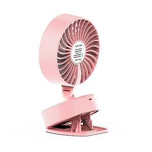 360 degree Rotation USB Rechargeable mini desktop clip fan